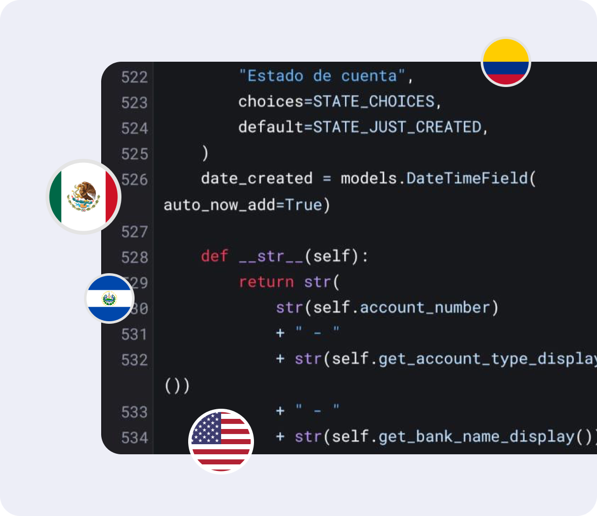 Integración código